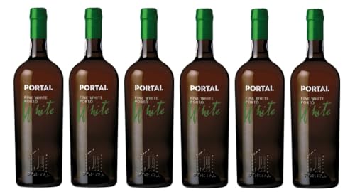 6x 0,75l - Quinta do Portal - Fine White Port - Vinho do Porto D.O.P. - Portugal - weißer Portwein süß von Quinta do Portal