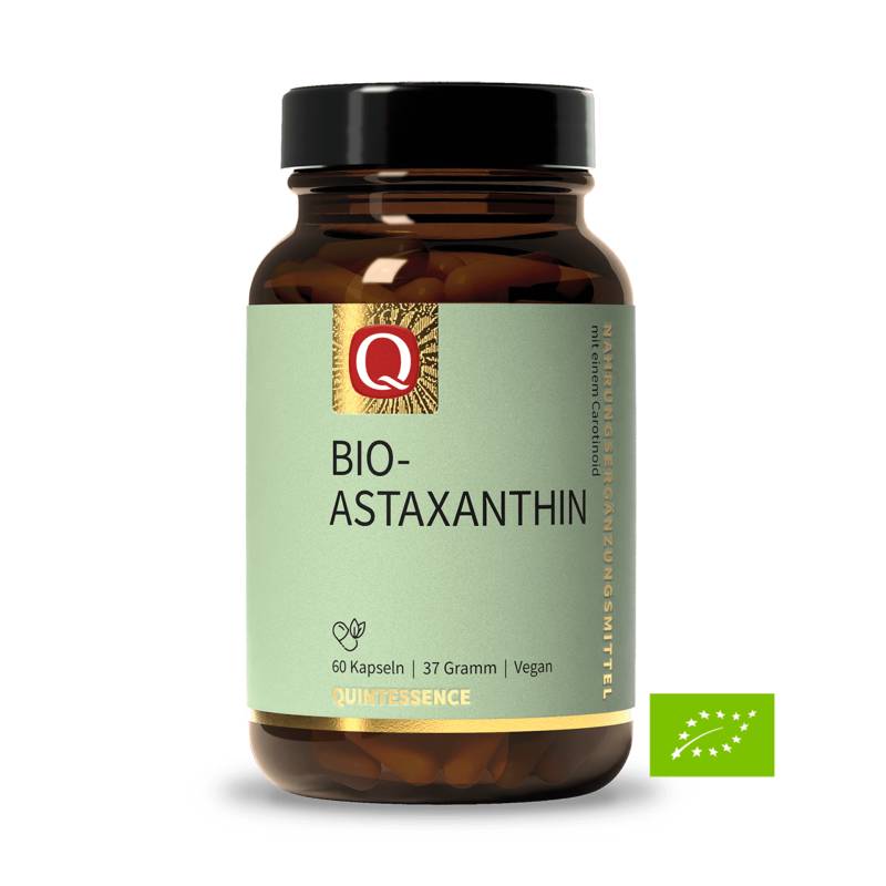 Astaxanthin 60 Kapseln - 6 mg natürliches Astaxanthin pro Kapsel - Vegan - Quintessence von Quintessence