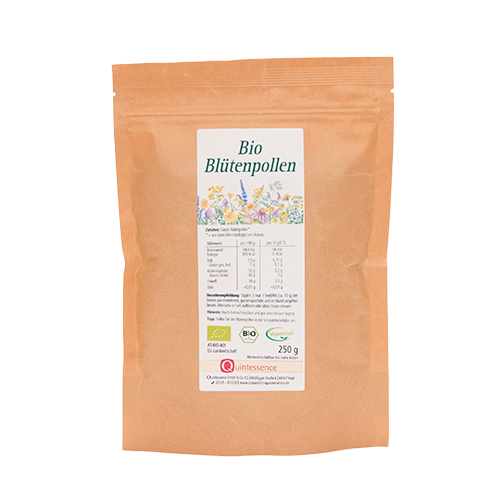 Bio Blütenpollen 250 g in Bioqualität - Ganze Blütenpollen - Süßlicher und milder Geschmack - Quintessence Bio Blütenpollen 250 g in Bioqualität - Ganze Blütenpollen - Süßlicher und milder Geschmack - Quintessence von Quintessence