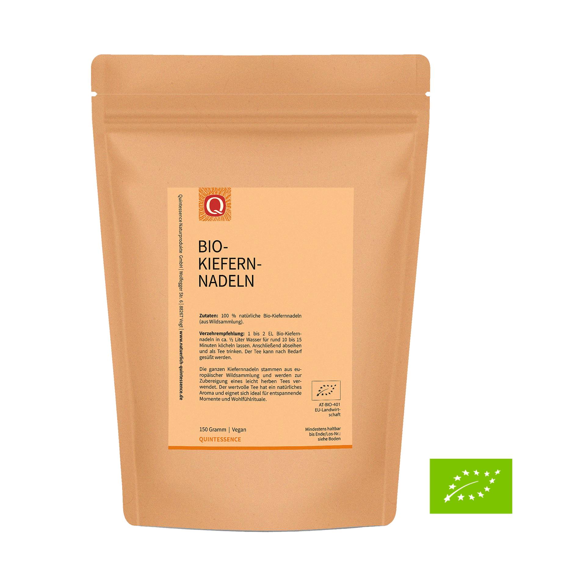 Kiefernnadeln in Bio-Qualität 150 g - Kiefernnadeln aus europäischer Wildsammlung - Vegan - Quintessence Kiefernnadeln in Bio-Qualität 150 g - Kiefernnadeln aus europäischer Wildsammlung - Vegan - Quintessence von Quintessence