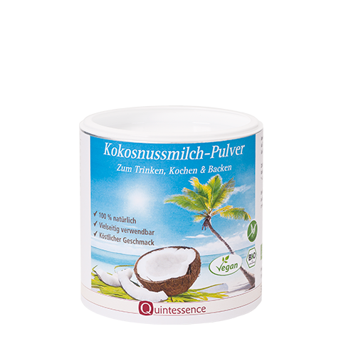 Bio-Kokosnussmilch-Pulver 300 g - Zum Trinken Kochen und Backen - Vielseitig verwendbar - Vegan - Quintessence Bio-Kokosnussmilch-Pulver 300 g - Zum Trinken Kochen und Backen - Vielseitig verwendbar - Vegan - Quintessence von Quintessence