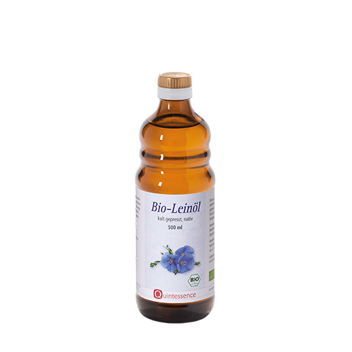 Bio-Leinöl, 500 ml Bio-Leinöl, 500 ml von Quintessence