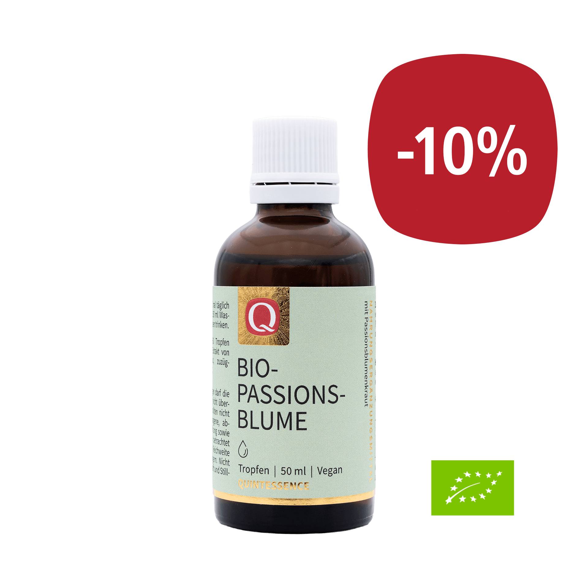Bio-Passionsblume Tinktur 50 ml - Vegan und ohne künstliche Farb- und Konservierungsstoffe - vegan - Quintessence Bio-Passionsblume Tinktur 50 ml - Vegan und ohne künstliche Farb- und Konservierungsstoffe - vegan - Quintessence von Quintessence