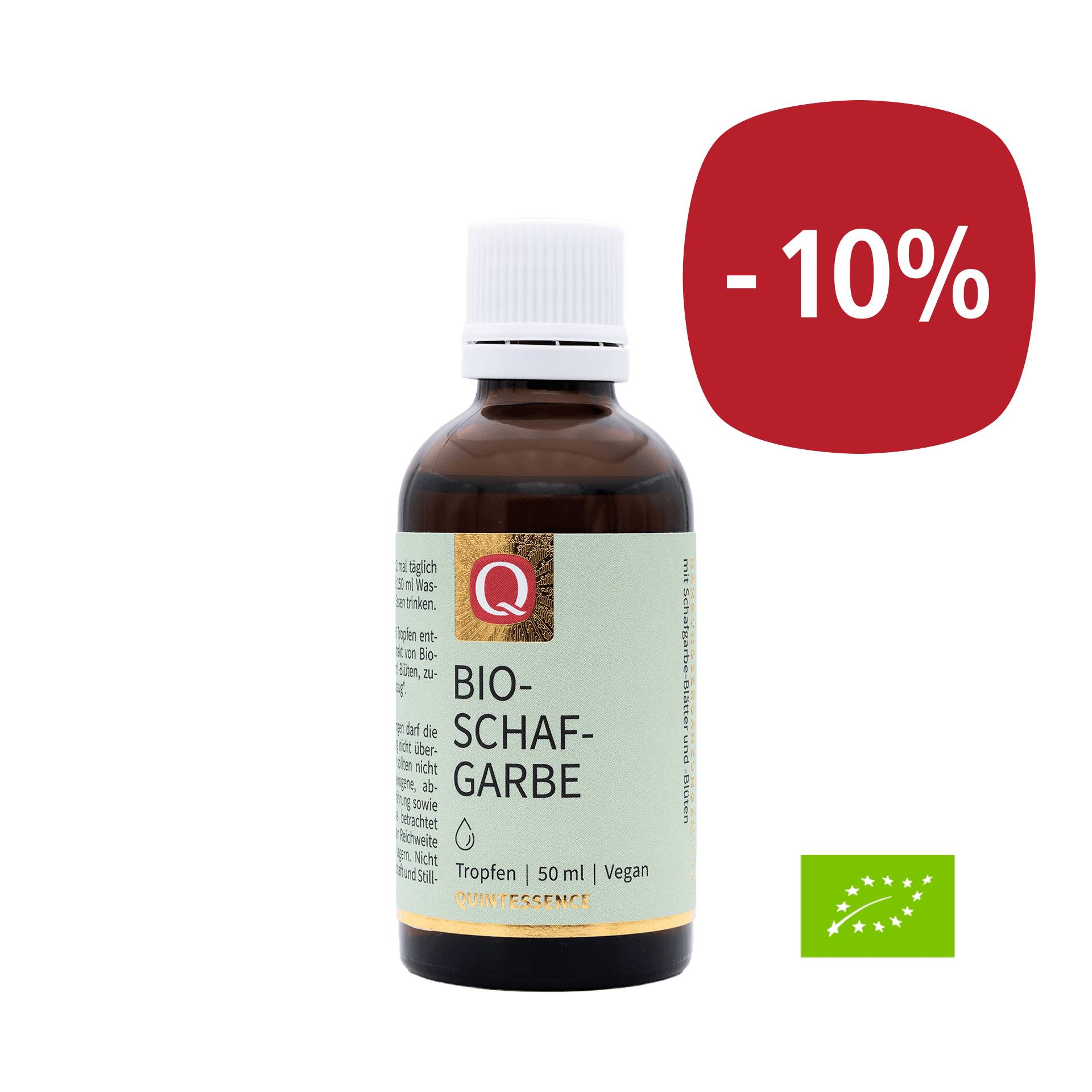 Bio-Schafgarbe Tinktur 50 ml - Vegan und ohne künstliche Farb- und Konservierungsstoffe - vegan - Quintessence Bio-Schafgarbe Tinktur 50 ml - Vegan und ohne künstliche Farb- und Konservierungsstoffe - vegan - Quintessence von Quintessence