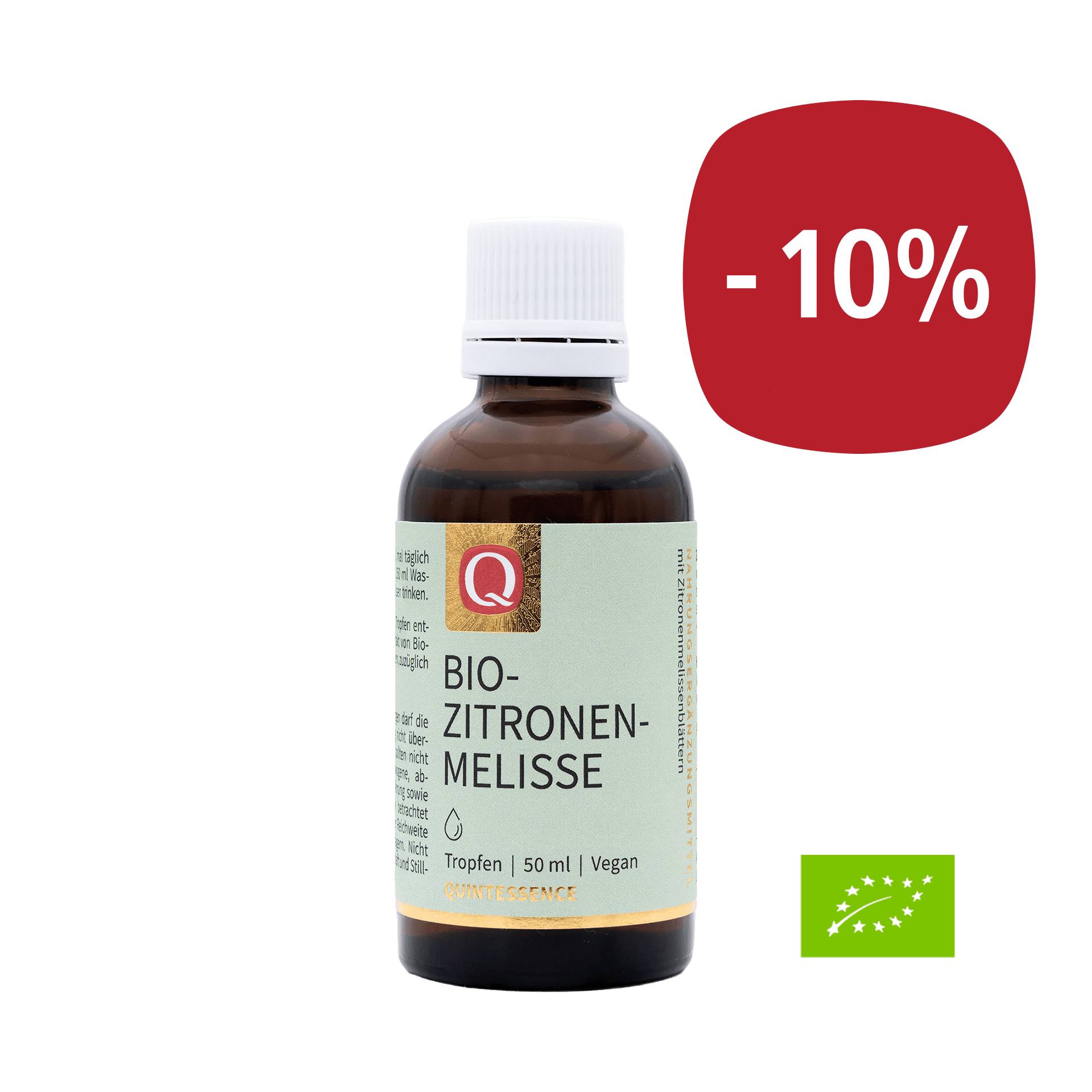 Bio-Zitronenmelisse Tinktur 50 ml - Vegan und ohne künstliche Farb- und Konservierungsstoffe - vegan - Quintessence Bio-Zitronenmelisse Tinktur 50 ml - Vegan und ohne künstliche Farb- und Konservierungsstoffe - vegan - Quintessence von Quintessence