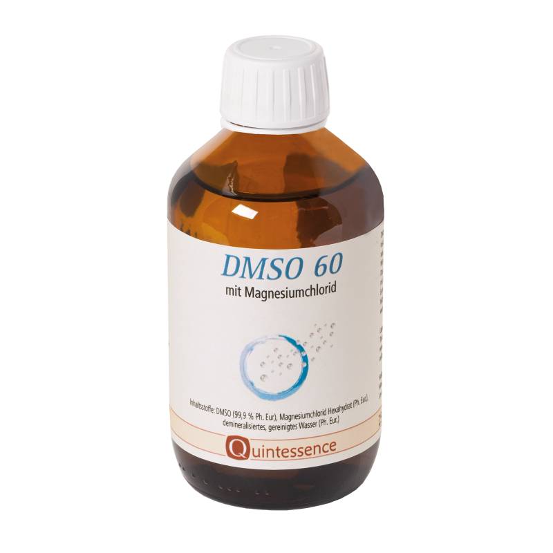 DMSO 60 250 ml - 60% DMSO in 99,9%iger Reinheit (pharmazeutische Qualität) und 40% Magnesiumchlorid - Quintessence von Quintessence