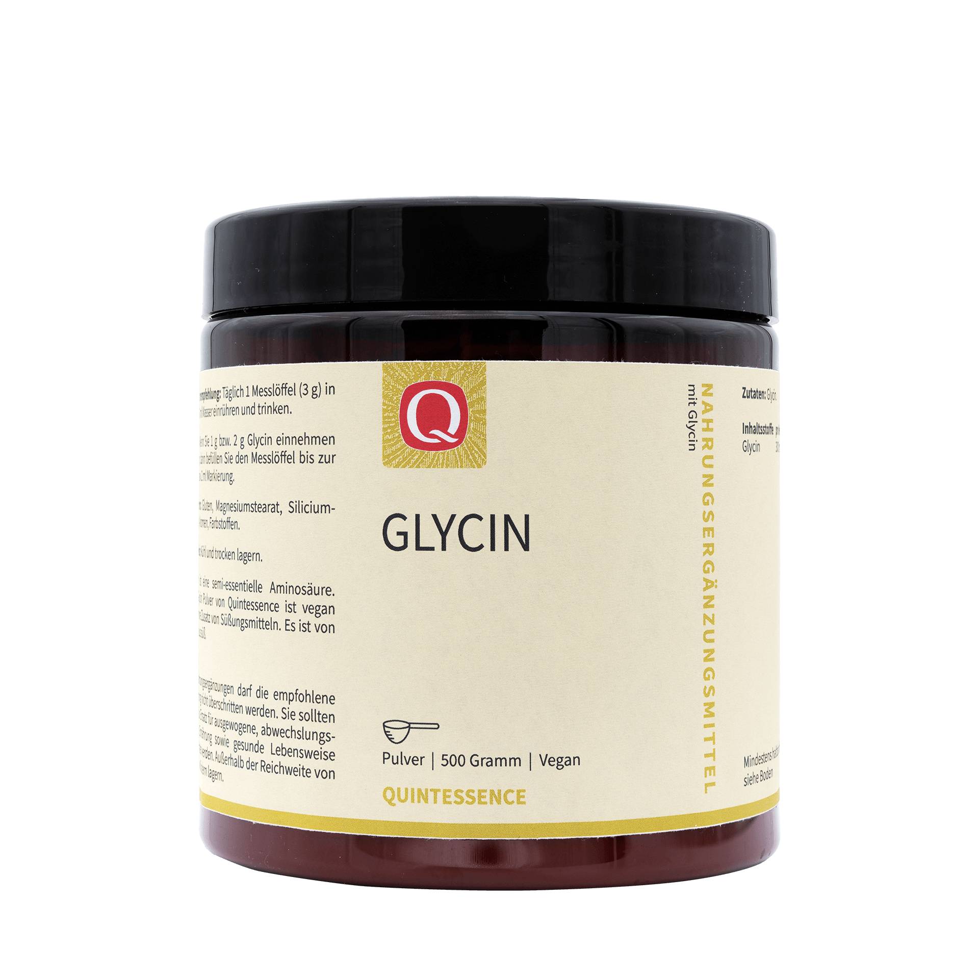 Glycin Pulver 500 g - 100% Glycin - vegan - Quintessence Glycin Pulver 500 g - 100% Glycin - vegan - Quintessence von Quintessence