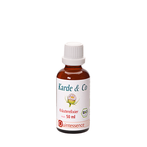 Karde & Co Kräuterelixier BIO 50 ml - Alkoholischer Kräuterauszug - Beliebt zum Würzen von Speisen - Vegan - Quintessence Karde & Co Kräuterelixier BIO 50 ml - Alkoholischer Kräuterauszug - Beliebt zum Würzen von Speisen - Vegan - Quintessence von Quintessence