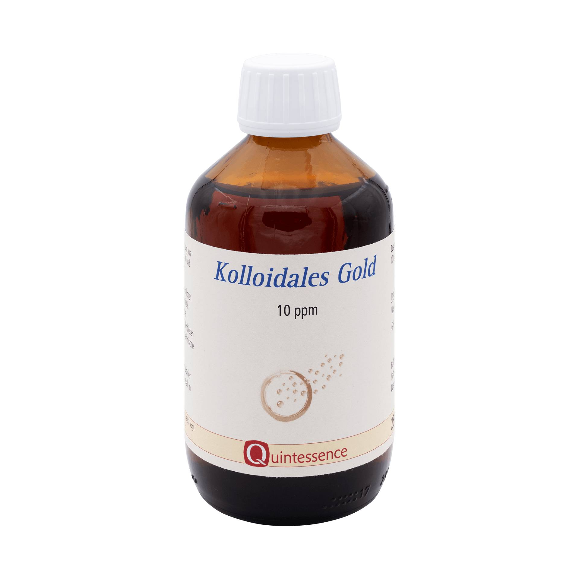 Kolloidales Gold 10 ppm 250 ml - Hochreines 0,9995 % Gold - 100 % kolloidal - Quintessence Kolloidales Gold 10 ppm 250 ml - Hochreines 0,9995 % Gold - 100 % kolloidal - Quintessence von Quintessence