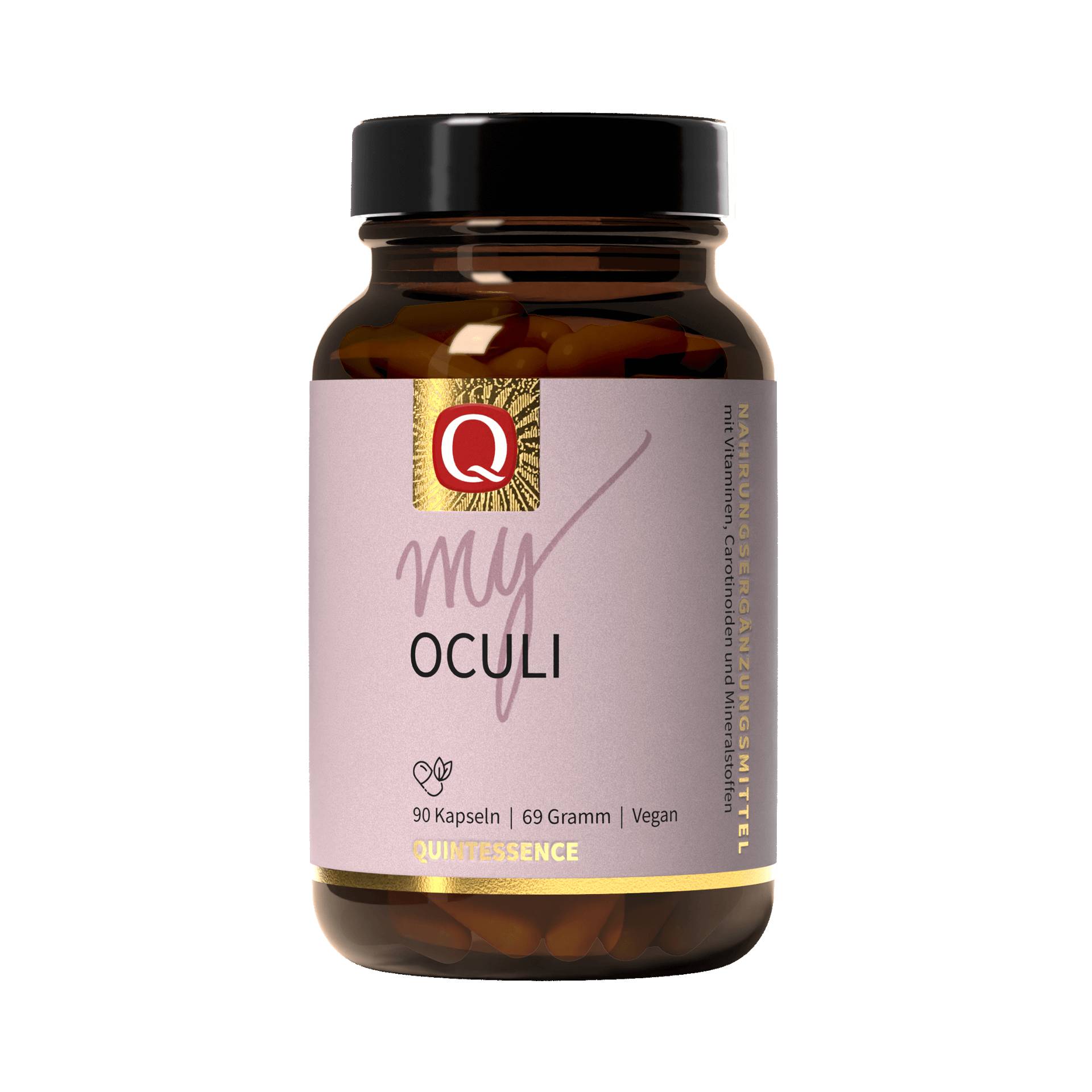 Oculi 90 Kapseln - Vitamin B2 und Zink sind wichtig für die Augen - Vegan - Quintessence von Quintessence