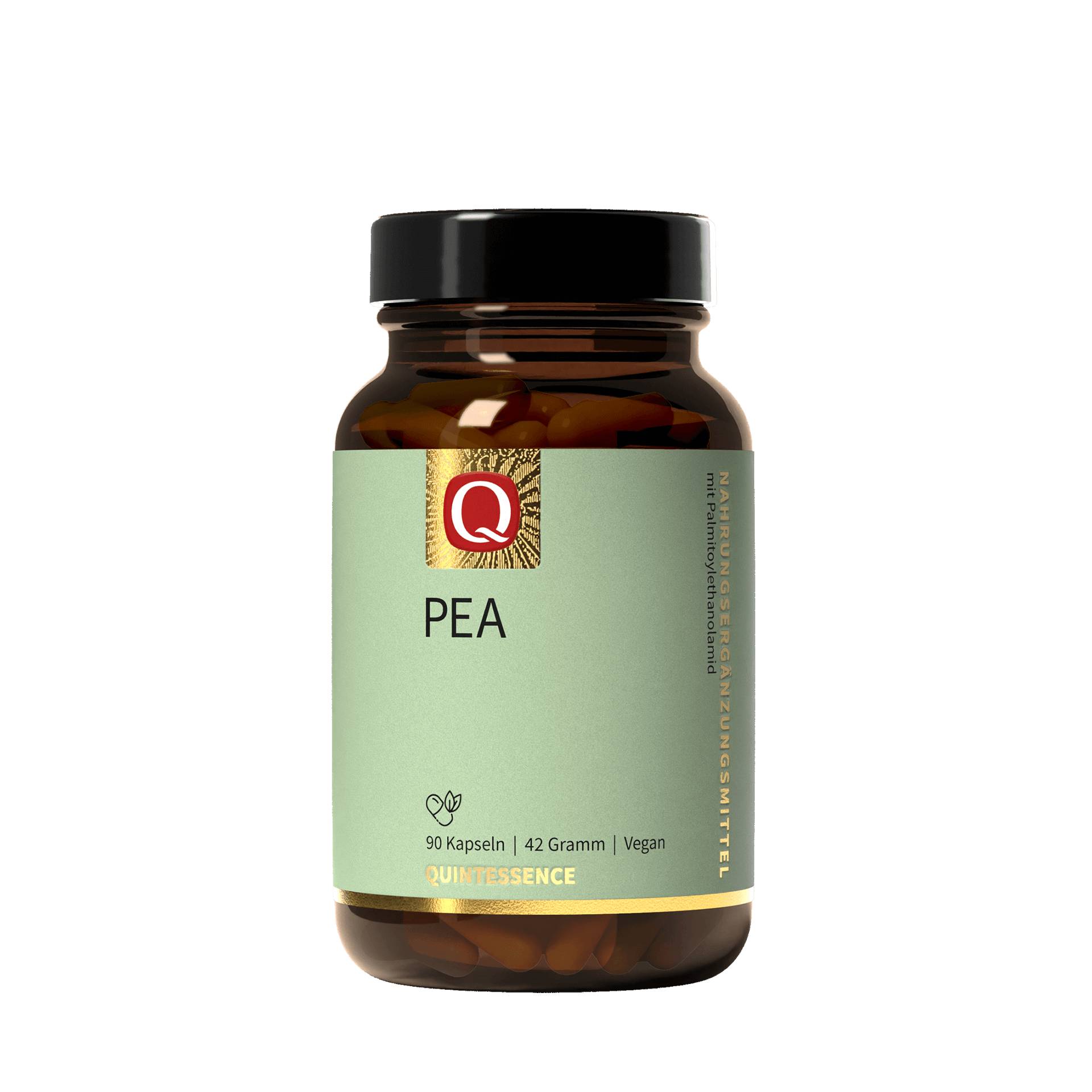 PEA 90 Kapseln – Hochdosiertes Palmitoylethanolamid mit 1200 mg PEA pro Tagesdosis – Vegan – Quintessence PEA 90 Kapseln – Hochdosiertes Palmitoylethanolamid mit 1200 mg PEA pro Tagesdosis – Vegan – Quintessence von Quintessence