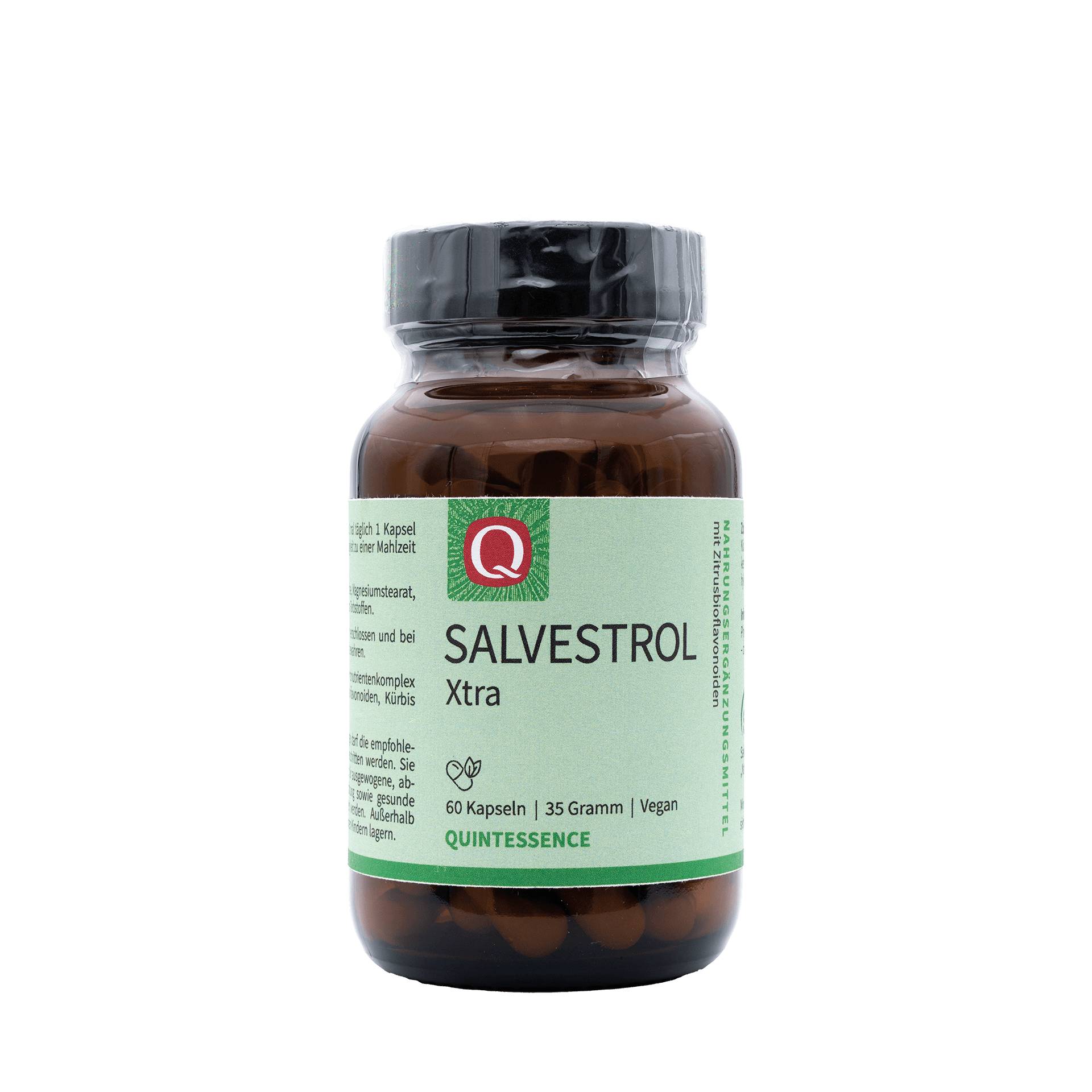 Salvestrol Xtra 60 Kapseln - 2.000 Salvestrolpunkte pro Kapsel - Hochdosierter Fruchtkomplex - Vegan - Quintessence von Quintessence