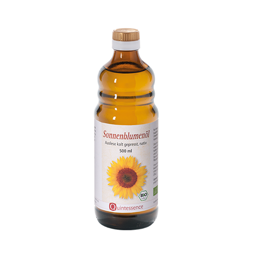 Sonnenblumenöl BIO 500 ml - Hergestellt in traditioneller und schonender Kaltpressung - Vegan - Quintessence Sonnenblumenöl BIO 500 ml - Hergestellt in traditioneller und schonender Kaltpressung - Vegan - Quintessence von Quintessence
