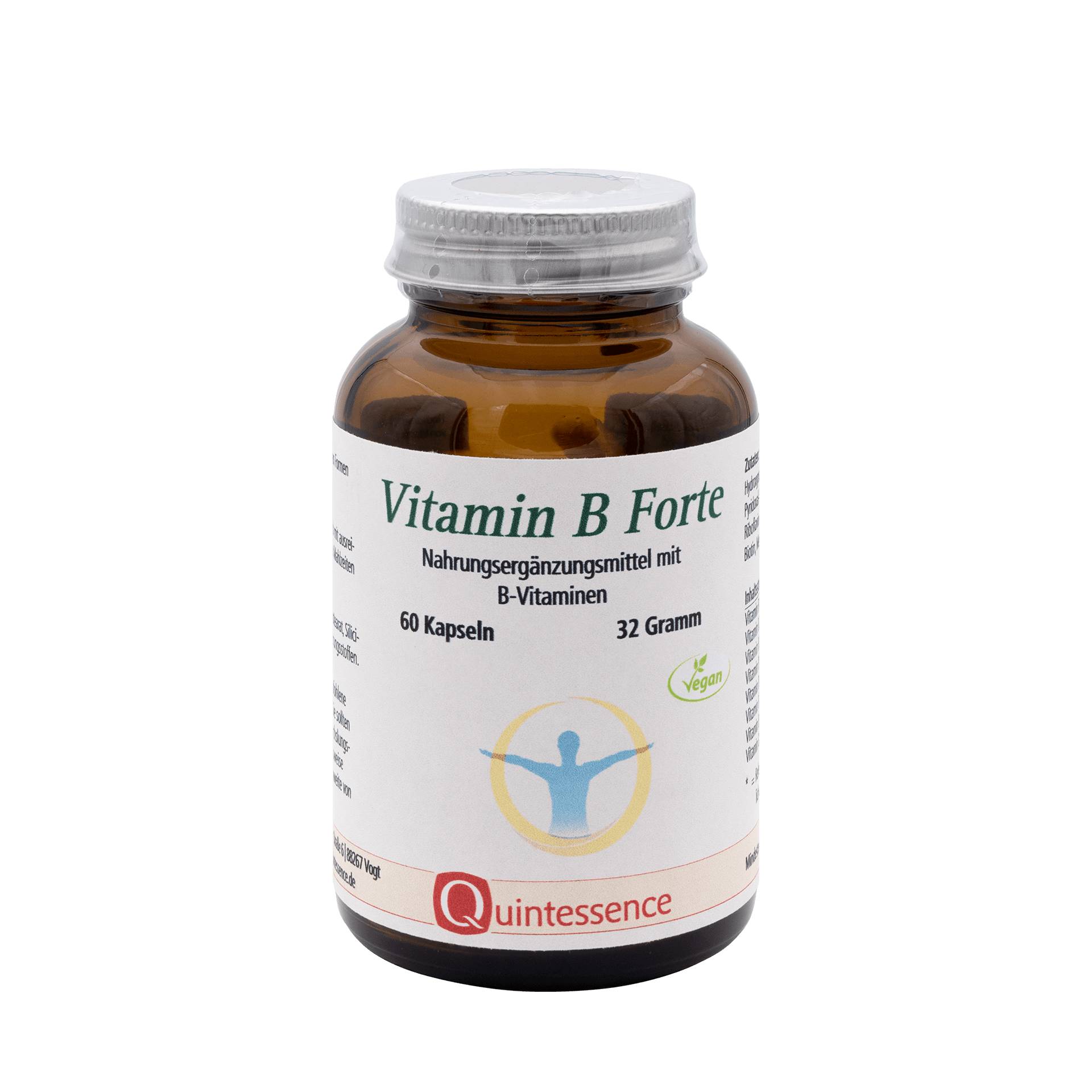 Vitamin B Forte, 60 Kapseln Vitamin B Forte, 60 Kapseln von Quintessence