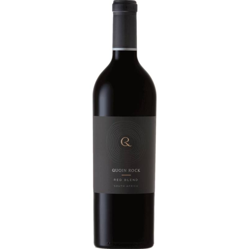 Quoin Rock Black Series Red Blend, Stellenbosch, Western Cape, 2017, Rotwein von Quoin Rock, Knoerhoek Rd, 7600 Stellenbosch, Südafrika / CAPREO GmbH- Gildeweg 10- 46562 Voerde- Deutschland