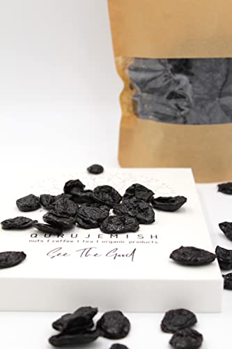 Getrocknete Pflaumen by Qurujemish - Gesunde Snacks mit hoher Nährstoffdichte 1x750 Gramm Verpackung, in wiederverschließbarer Beutel Getrocknete Pflaumen by Qurujemish - Gesunde Snacks mit hoher Nährstoffdichte 1x750 Gramm Verpackung, in wiederverschließbarer Beutel von Qurujemish