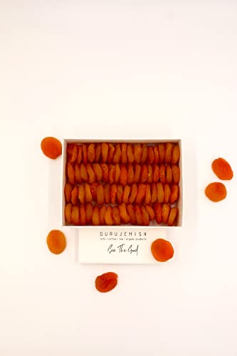 Hochwertige getrocknete Aprikosen von Qurujemish - 1x600 Gramm von Qurujemish