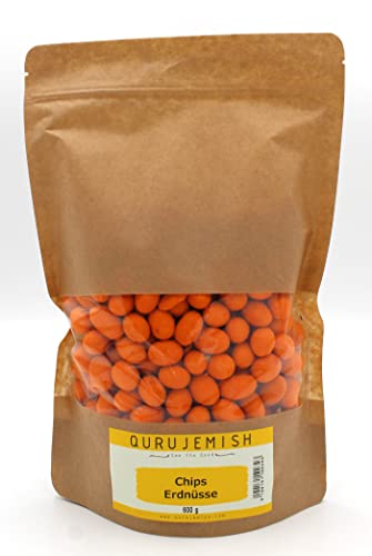 Qurujemish Premium Chips Erdnüsse große Packung 1x600 Gramm in Widerschließbarer Beutel Qurujemish Premium Chips Erdnüsse große Packung 1x600 Gramm in Widerschließbarer Beutel von Qurujemish