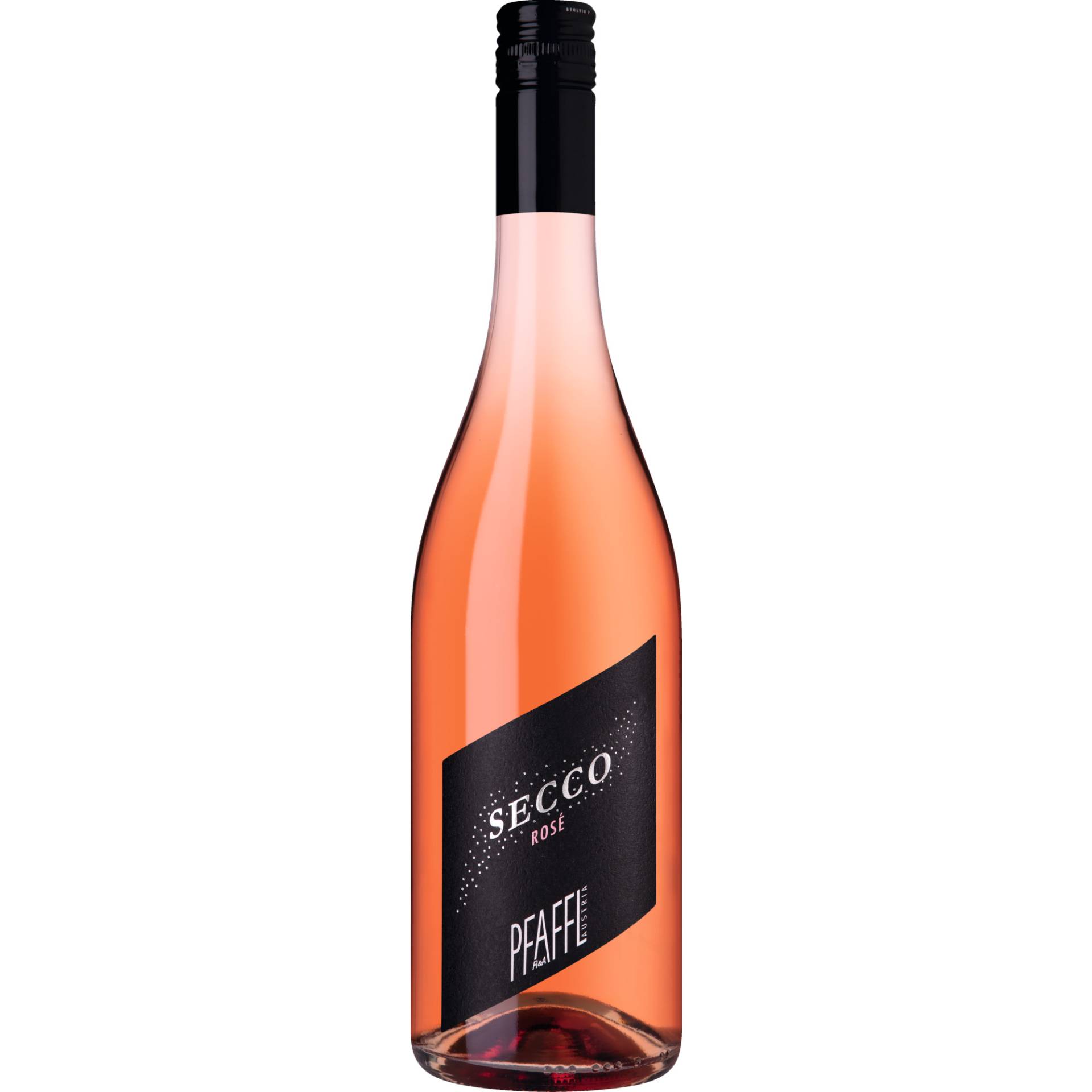 Secco Rosé, Trocken, Niederösterreich, Schaumwein von R & A Pfaffl, 2100 Stetten, Österreich