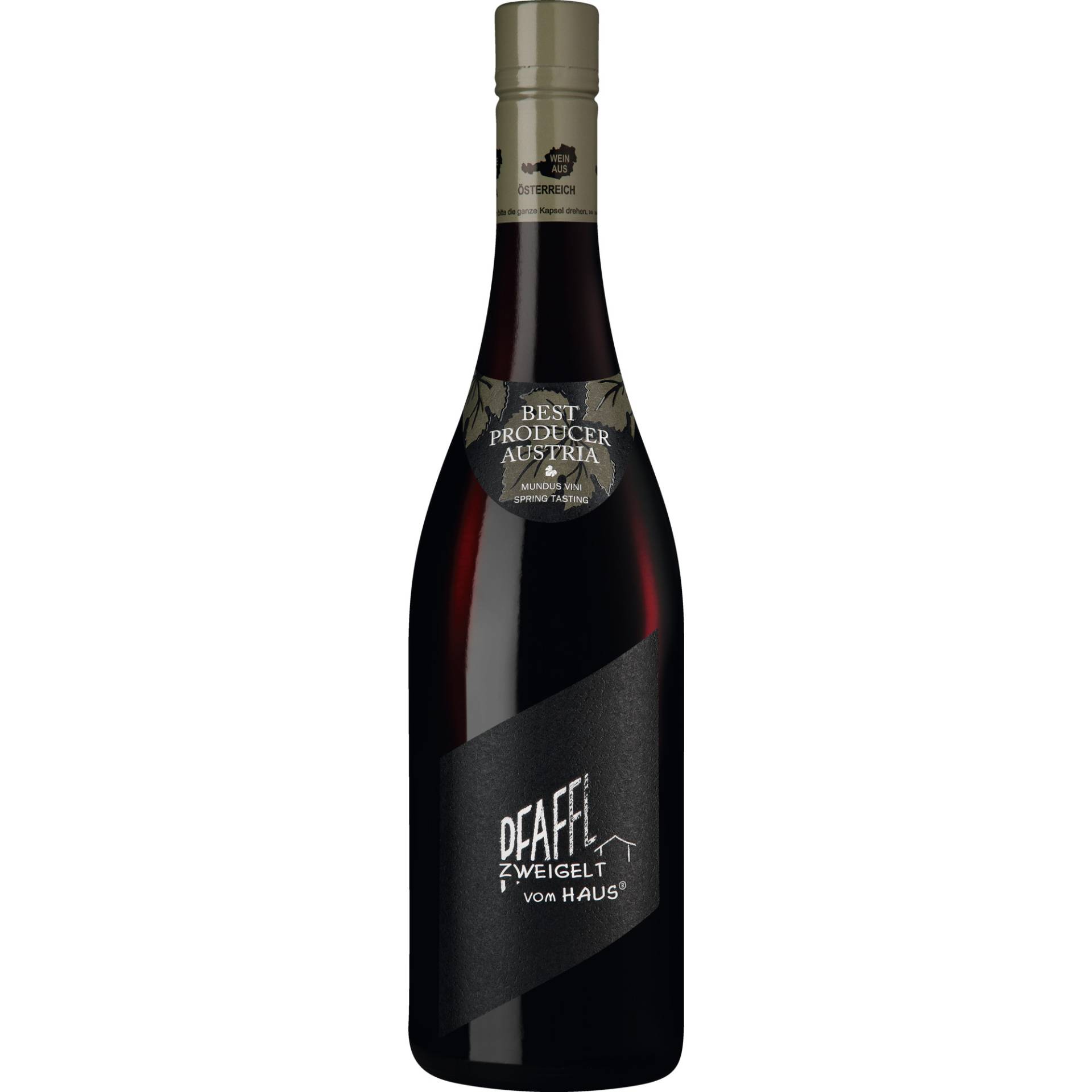 Vom Haus Zweigelt, Trocken, Niederösterreich, Niederösterreich, 2024, Rotwein Vom Haus Zweigelt, Trocken, Niederösterreich, Niederösterreich, 2024, Rotwein von R&A Pfaffl GmbH & Co. KG., Schulg. 21, 2100 Stetten, Österreich