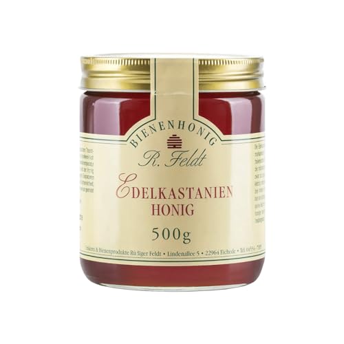 Edelkastanien-Honig, Italien, mittelbraun, flüssig, zartbitter Edelkastanien-Honig, Italien, mittelbraun, flüssig, zartbitter von R. Feldt Honige