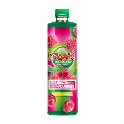 Raak Vruchtensiroop Frambozen Fruchtsirup Himbeeren 750ML von Dyneke