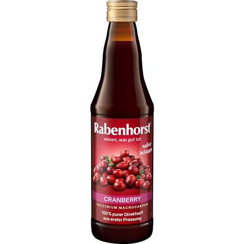 Rabenhorst Cranberry Muttersaft, 330 ml Lösung von Rabenhorst