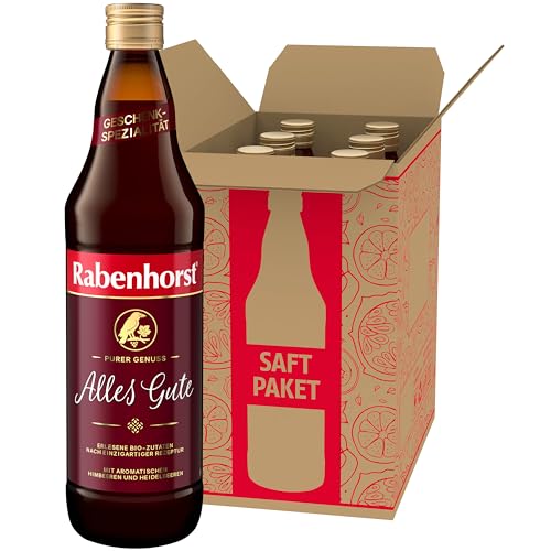 Rabenhorst Alles Gute Bio 6er Pack x 700 ml, Früchtemischungen, 4200 ml, (Pack of 6) von Rabenhorst