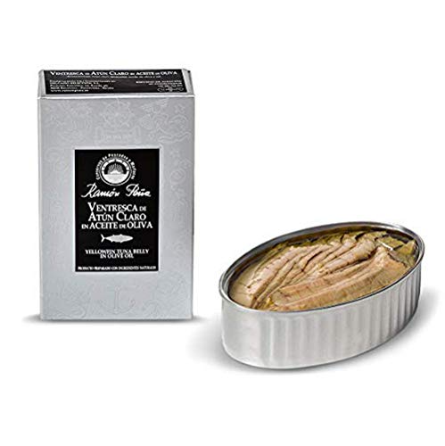 Ramon Pena Ventresca de Atun Claro 'Gelbflossenthunfisch Bauchfleisch', 110 g Ramon Pena Ventresca de Atun Claro 'Gelbflossenthunfisch Bauchfleisch', 110 g von Ramon Pena