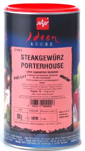 1a Raps Gewürze 1037129-001 Steakgewürz PORTERHOUSE --- Dose 850g von RAPS Mischgewürze