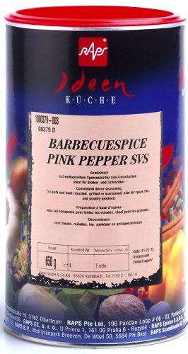 1a RAPS Gewürze 1000379-003 BARBECUESPICE PINK PEPPER --- Dose 650g von RAPS Mischgewürze