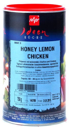 1a RAPS Gewürze 1000681-001 HONEY LEMON CHICKEN --- Dose 750g von RAPS Mischgewürze