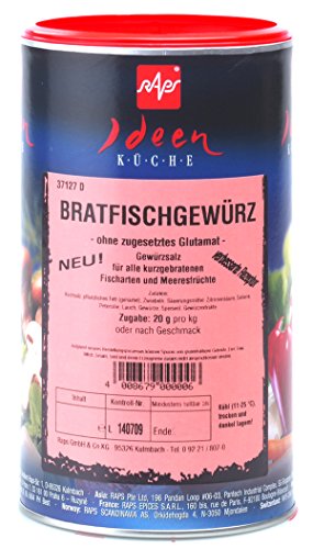 1a RAPS Gewürze BRATFISCHGEWÜRZ --- Dose 800g 1a RAPS Gewürze BRATFISCHGEWÜRZ --- Dose 800g von RAPS Mischgewürze