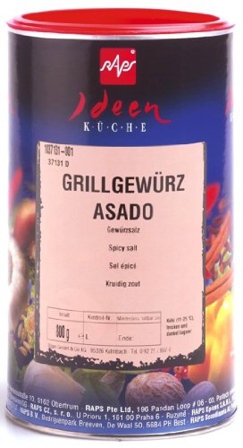 1a RAPS Gewürze - GRILLWÜRZUNG ASADO --- Dose 800g --- 1037131-001 von RAPS Mischgewürze