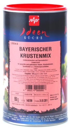 1a RAPS Gewürze - BAYRISCHER KRUSTENMIX --- Dose 950g --- 1037574-001 1a RAPS Gewürze - BAYRISCHER KRUSTENMIX --- Dose 950g --- 1037574-001 von GREAT BRITISH TRADING LIMITED