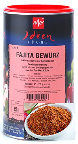 1a RAPS Gewürze - FAJITA GEWÜRZ --- Dose 650g --- 1078797-001 von RAPS Mischgewürze