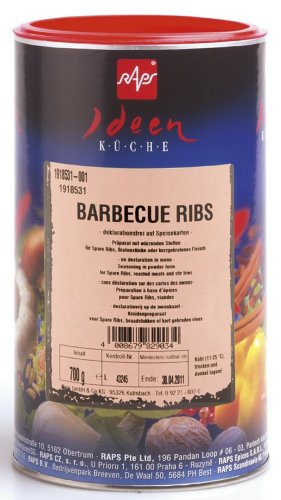 1a RAPS Gewürze 1918531-001 BARBECUE RIBS --- Dose 700g von RAPS Mischgewürze