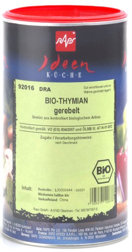 1a RAPS Gewürze - BIO THYMIAN --- gerebelt --- Dose 150g --- 1092016-002 von RAPS Rohgewürze