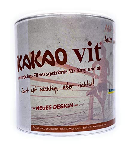 DAS ORIGINAL RASO bewährtes KakaoVit 300g Dose von RASO Naturprodukte