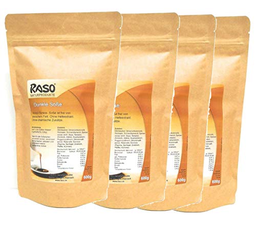 Dunkle Soße - Cremige Soße 4x 600g Dunkle Soße - Cremige Soße 4x 600g von RASO Naturprodukte