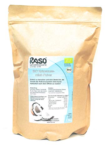 Kokosnussmilchpulver BIO | 1Kg Kokospulver | Kokosnussmilch Pulver Kokosnussmilchpulver BIO | 1Kg Kokospulver | Kokosnussmilch Pulver von RASO Naturprodukte
