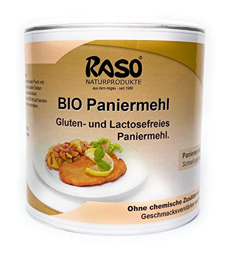 Panieren ohne Ei vegan Paniermehl bio 250g | Panierteig ohne Ei | Paniermehl Ersatz | Paniermehl ohne Ei | Paniermehl ohne Gluten | Paniermehl glutenfrei von RASO