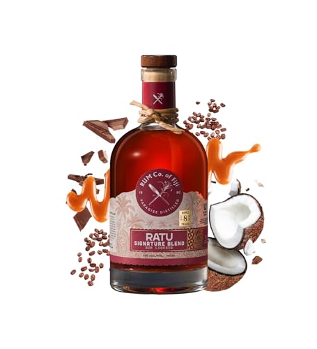 RATU Signature Blend 8 Jahre | 35% | 0,7 L | Gold prämierter Rum | süss & lecker… von RATU