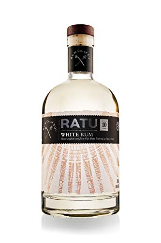 RATU White Rum- weich, trocken, mild & vielschichtig – Vanille | Zitrus | Eichennoten – Premium Rum von den Fidschi I RATU White Rum | 700ml Weisser Rum von den Fidschi-Inseln | trocken/mild von RATU