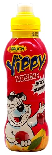 Rauch Yippy Kirsche Mehrfruchtgetränk, 6er Pack (6 x 330ml) EINWEG von RAUCH