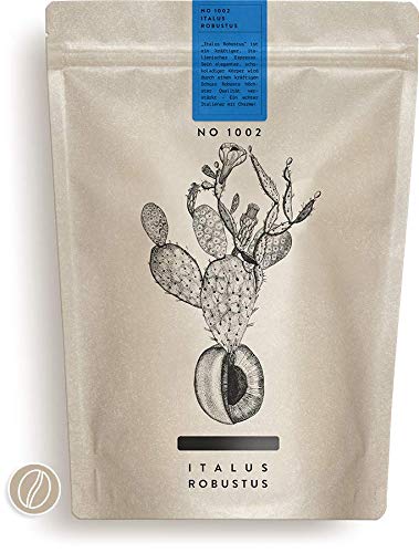 RAUWOLF | 1002 ITALUS ROBUSTUS | Espresso 250g | Kräftig Italienisch | ganze Bohne | EHRLICH! FRISCH GERÖSTET | VERSAND IN 24H AB 1KG FREI RAUWOLF | 1002 ITALUS ROBUSTUS | Espresso 250g | Kräftig Italienisch | ganze Bohne | EHRLICH! FRISCH GERÖSTET | VERSAND IN 24H AB 1KG FREI von RAUWOLF RÖSTHAUS + BREWBAR