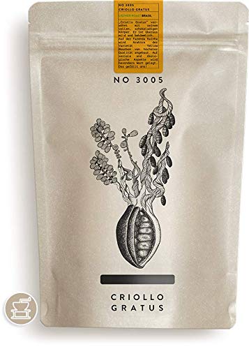 RAUWOLF | 3005 CRIOLLO GRATUS | 250g Espresso | Schokolade dunkle Beeren | gemahlen 1,7 Siebträger | EHRLICH! FRISCH GERÖSTET | VERSAND IN 24H AB 1KG FREI von RAUWOLF RÖSTHAUS + BREWBAR