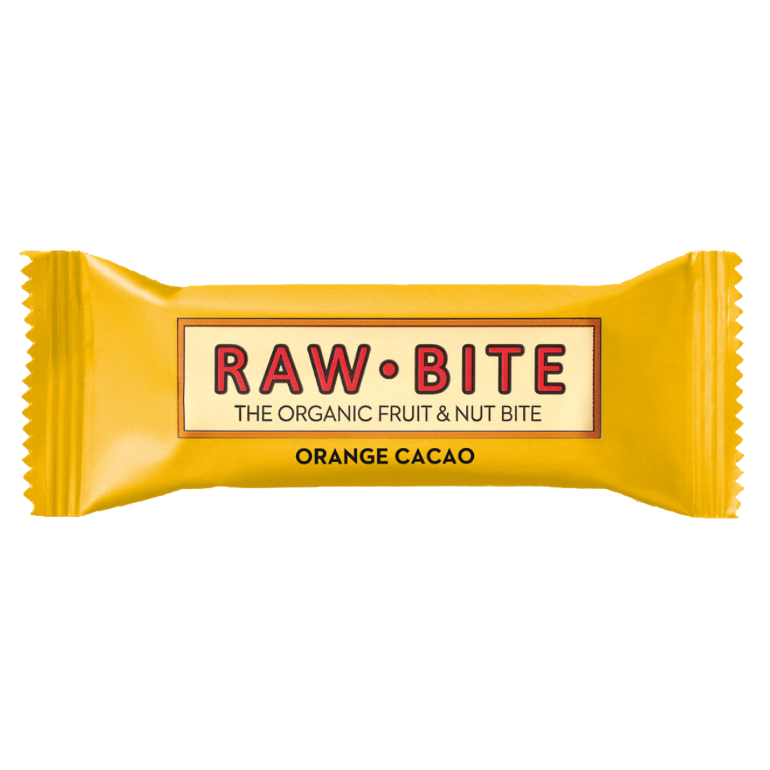 Bio Orange Cacao Riegel Bio Orange Cacao Riegel von RAW BITE