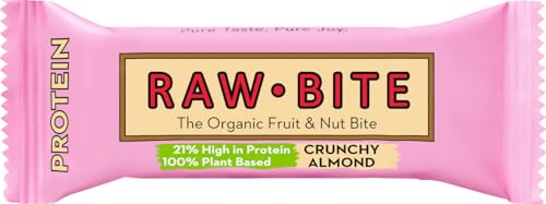 Raw Bite Bio Fruchtriegel Crunchy Almond, 45 g Raw Bite Bio Fruchtriegel Crunchy Almond, 45 g von RAWBITE