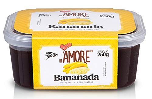 Amore - Bananenkaramell - Herkunft Brasilien - Ideal für Brotaufstriche und Desserts - 250 Gramm Amore - Bananenkaramell - Herkunft Brasilien - Ideal für Brotaufstriche und Desserts - 250 Gramm von RB AMORE